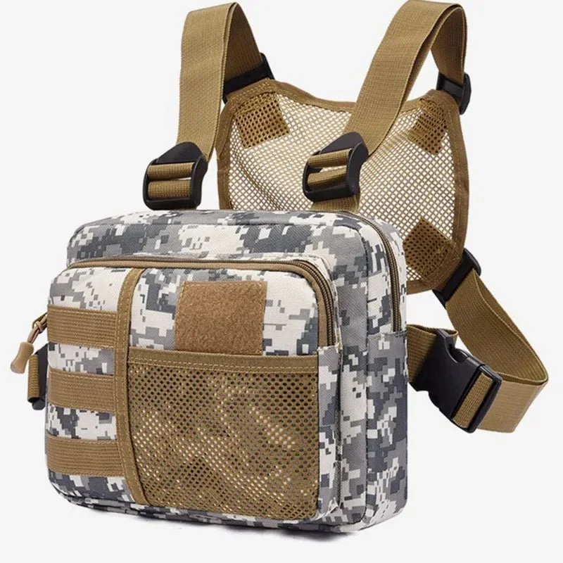 Sac de poitrine tactique multifonction pour homme "SSJ - SJ8007OT"