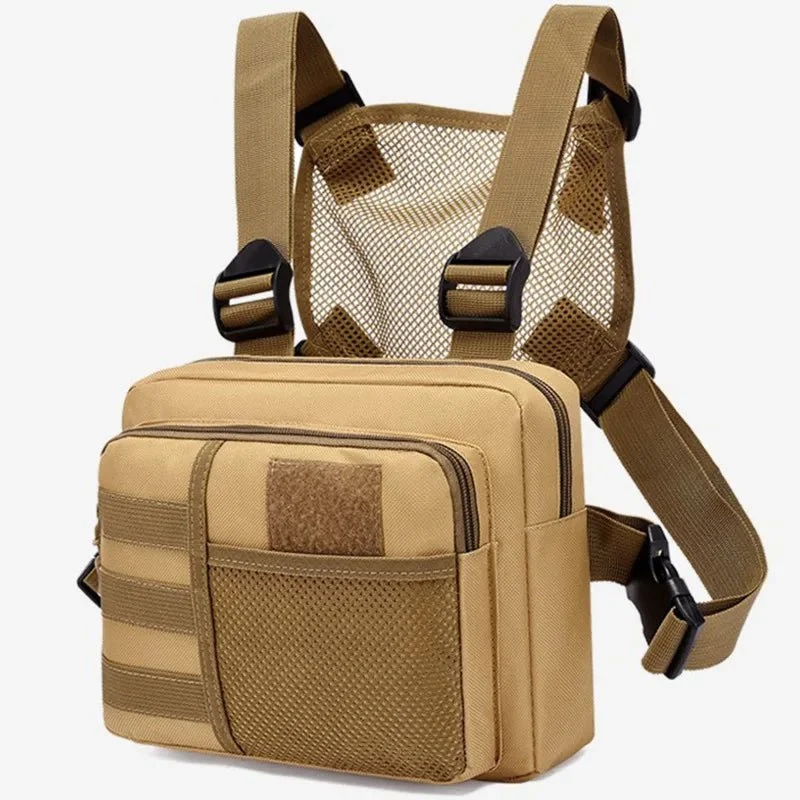 Sac de poitrine tactique multifonction pour homme "SSJ - SJ8007OT"