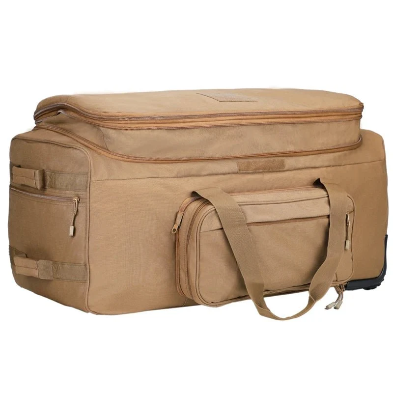 Sac de voyage tactique militaire à roulettes 128L "GREENCITY - LT20258"