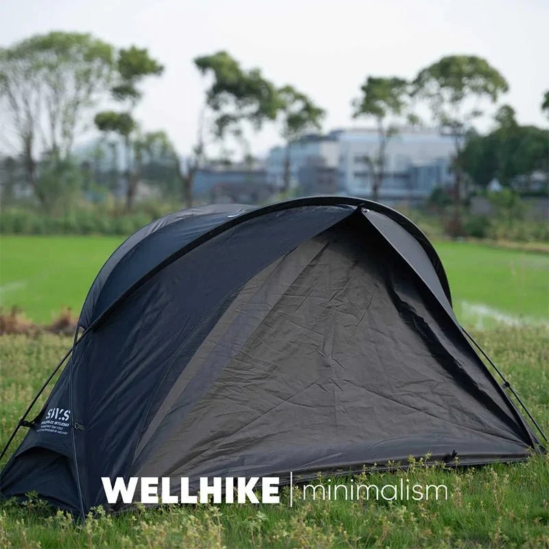 Lit de camp 2 en 1 avec tente simple-paroi "Wellhike Minimalism - Yunchi SWS"