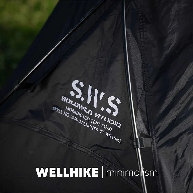 Lit de camp 2 en 1 avec tente simple-paroi "Wellhike Minimalism - Yunchi SWS"