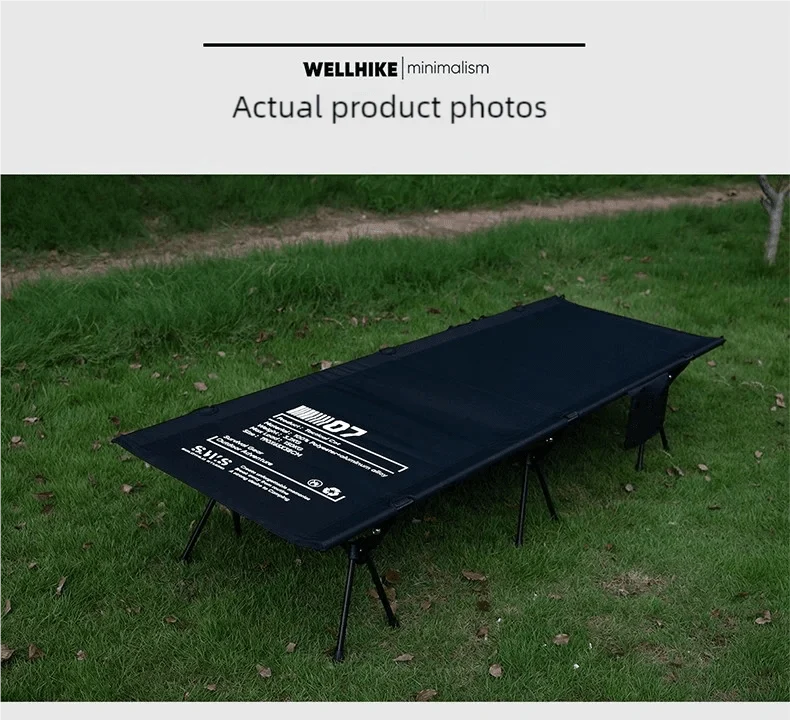 Lit de camp 2 en 1 avec tente simple-paroi "Wellhike Minimalism - Yunchi SWS"
