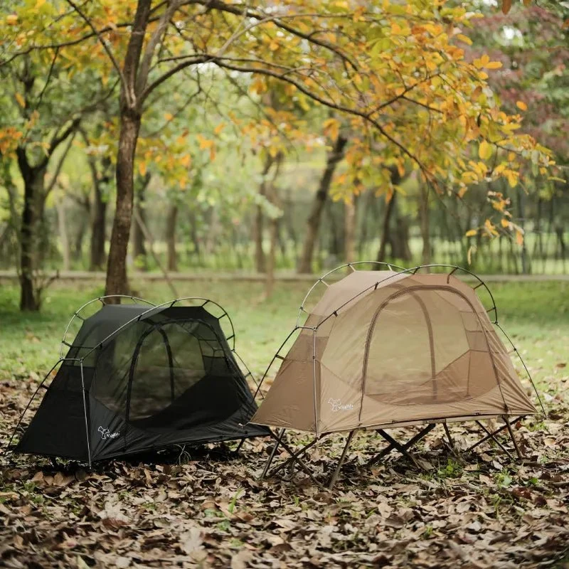 Tente de lit pour 1 personne avec moustiquaire et double-parois "Vidalido - Floating tent"