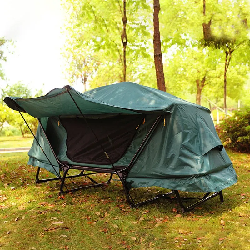 Lit de camp 4 en 1 avec tente automatique à double-parois pour 1 à 2 personnes "DUFFY - CT-071"