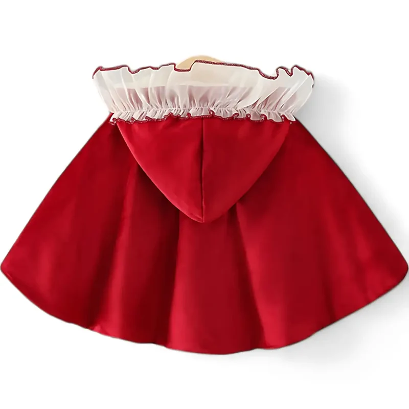 Poncho laine douce enfant