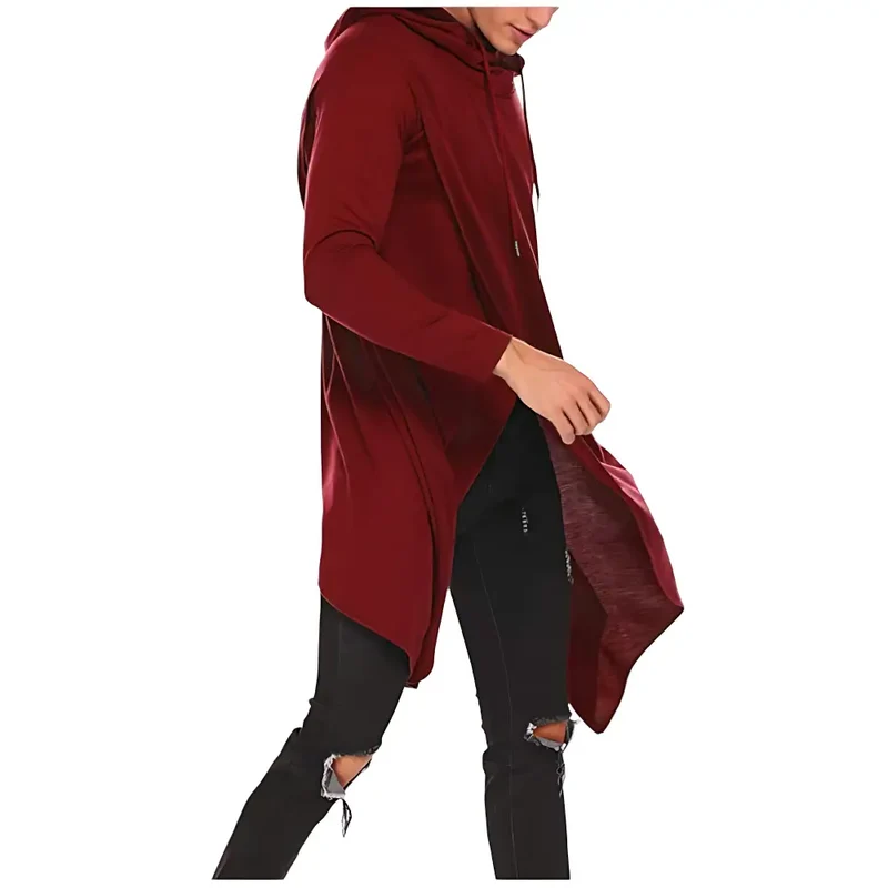 Poncho pour homme avec capuche