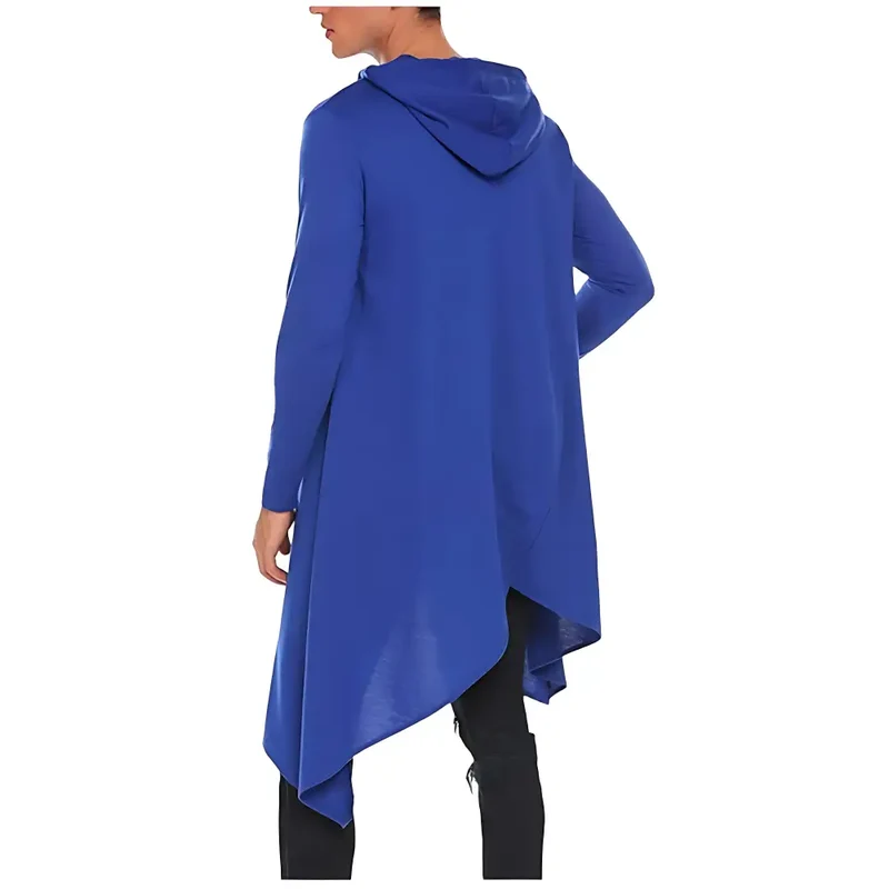 Poncho pour homme avec capuche