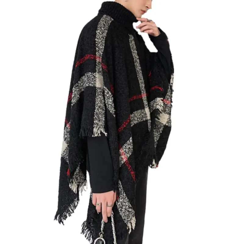 Cape poncho pour homme