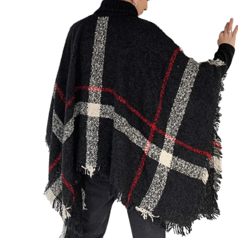 Cape poncho pour homme