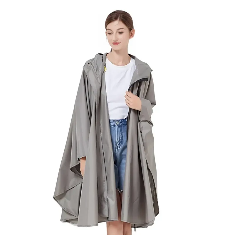 Poncho femme coupe vent