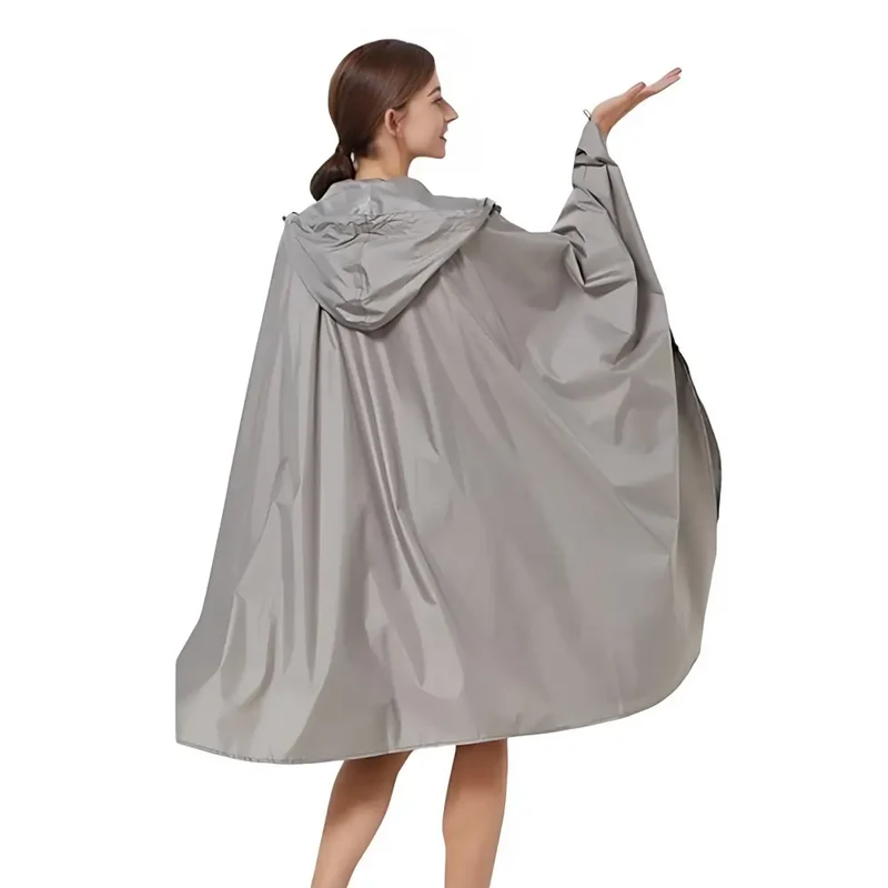 Poncho femme coupe vent