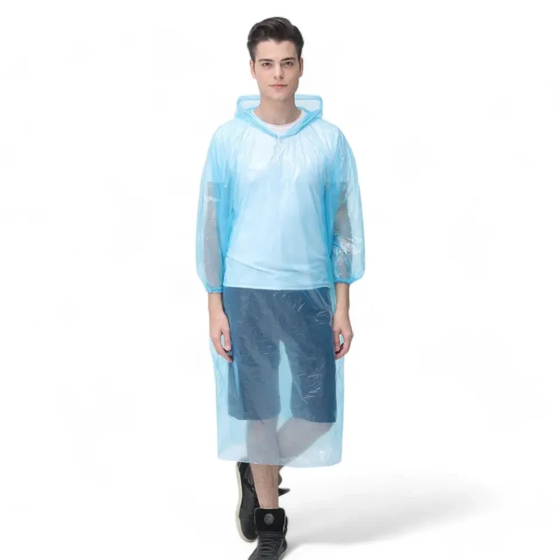 Poncho pluie jetable