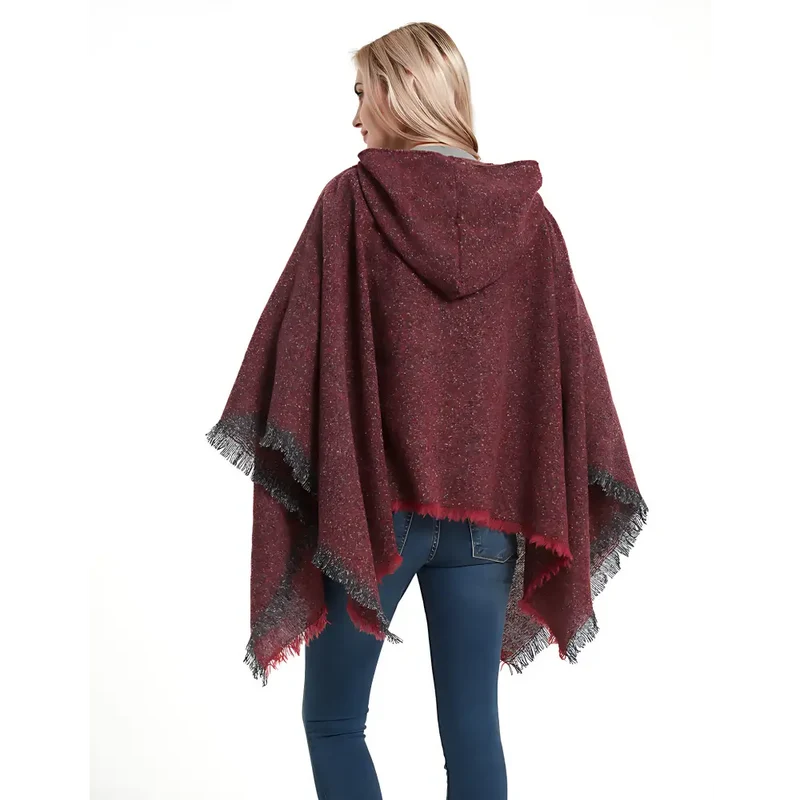 Poncho femme adulte