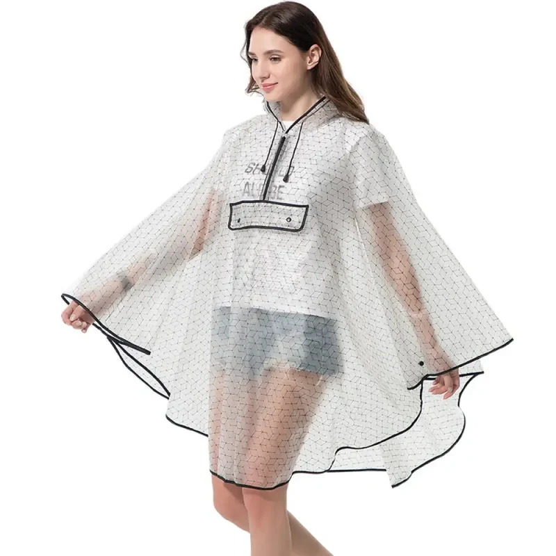 Poncho de pluie pour femme