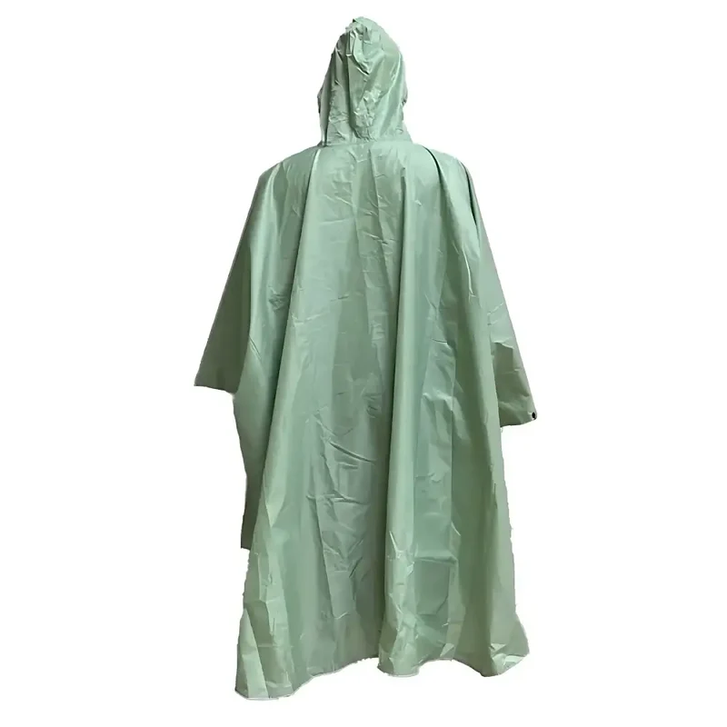 Poncho de pluie long femme
