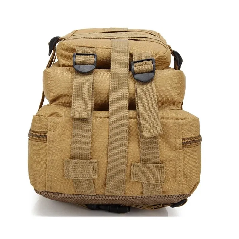 Sac à dos tactique d'expédition 20L-25L en nylon 1000D pour le bushcraft et la survie "Greencity - 3P Tactical"