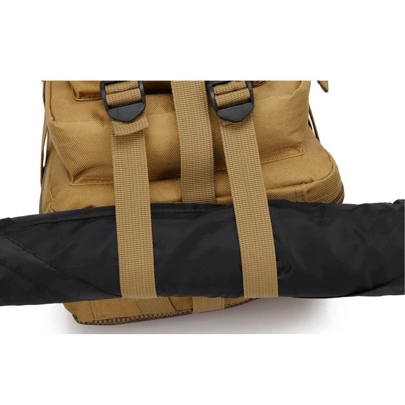 Sac à dos tactique d'expédition 20L-25L en nylon 1000D pour le bushcraft et la survie "Greencity - 3P Tactical"