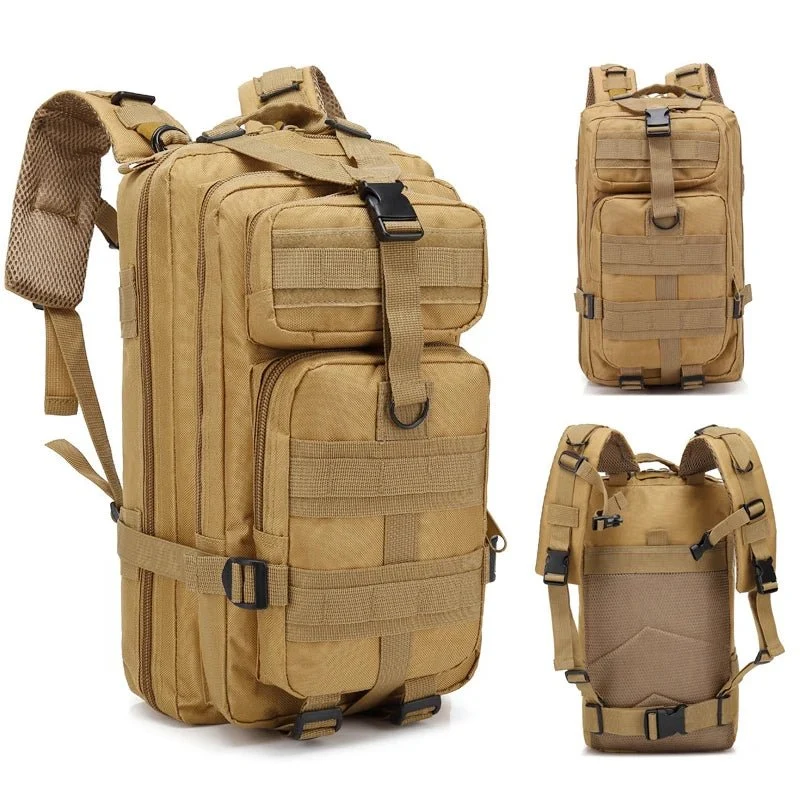 Sac à dos tactique d'expédition 20L-25L en nylon 1000D pour le bushcraft et la survie "Greencity - 3P Tactical"
