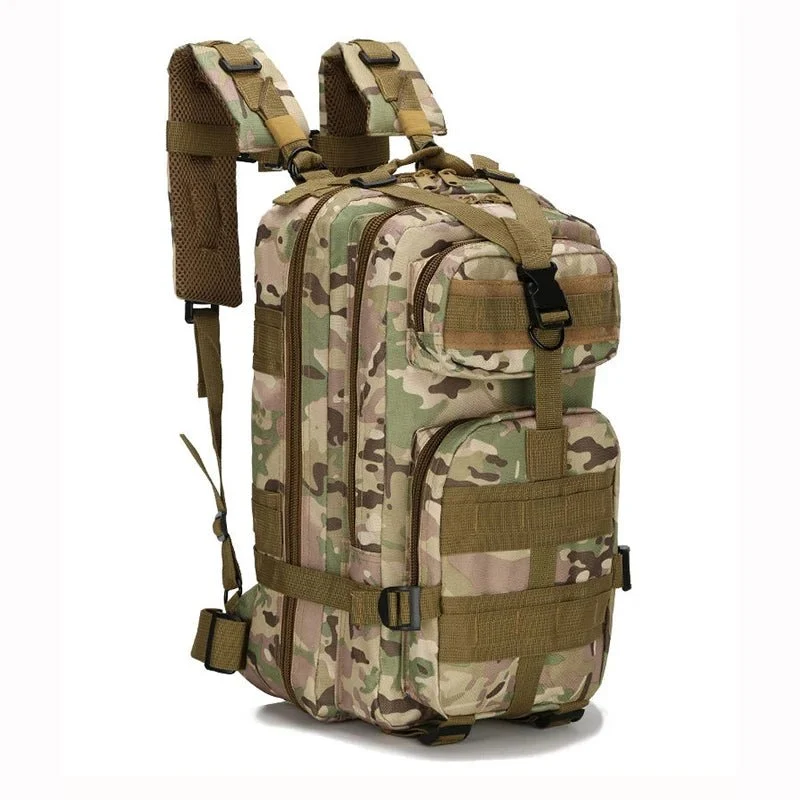Sac à dos tactique d'expédition 20L-25L en nylon 1000D pour le bushcraft et la survie "Greencity - 3P Tactical"