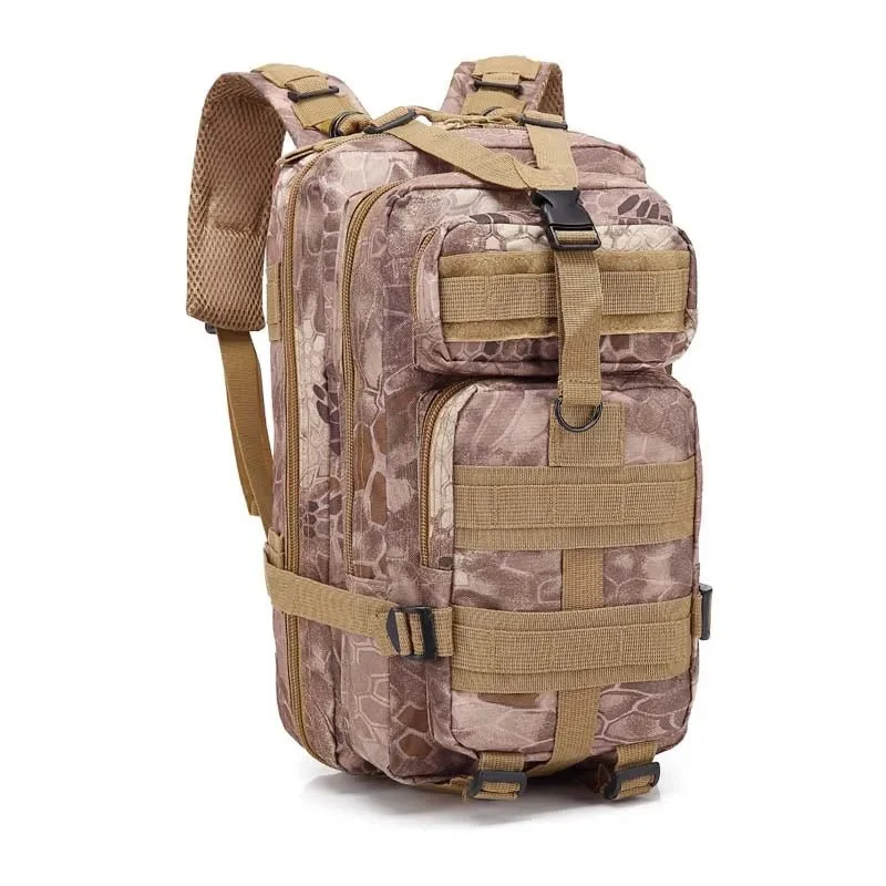 Sac à dos tactique d'expédition 20L-25L en nylon 1000D pour le bushcraft et la survie "Greencity - 3P Tactical"