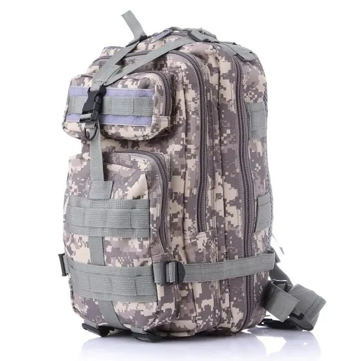 Sac à dos tactique d'expédition 20L-25L en nylon 1000D pour le bushcraft et la survie "Greencity - 3P Tactical"