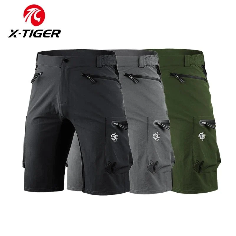 Short de sport multipoches et respirant pour le cyclisme & VTT "X-TIGER - DSK-00401"