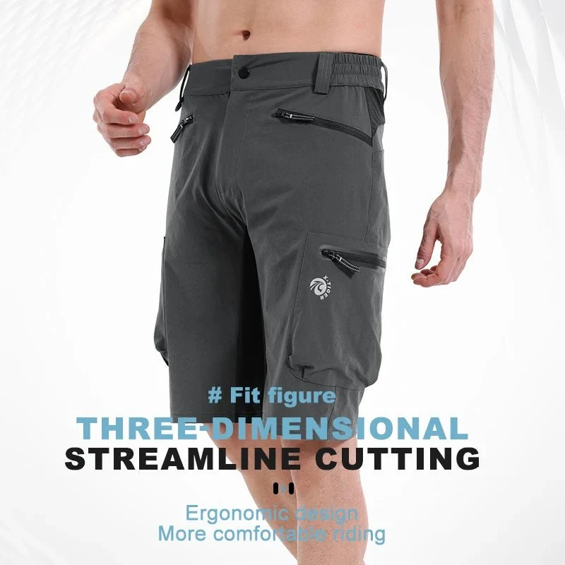 Short de sport multipoches et respirant pour le cyclisme & VTT "X-TIGER - DSK-00401"