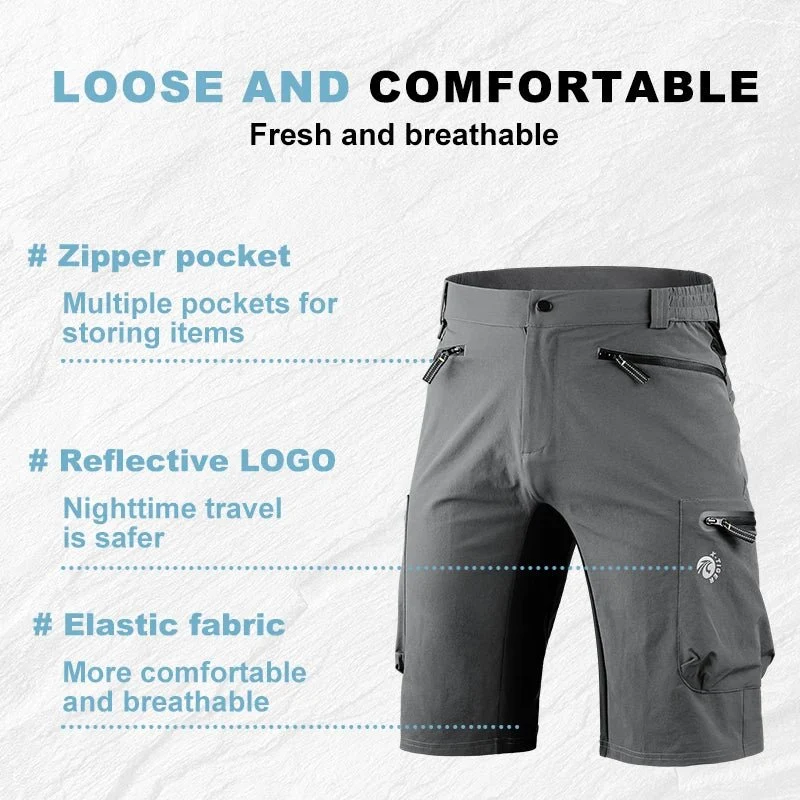 Short de sport multipoches et respirant pour le cyclisme & VTT "X-TIGER - DSK-00401"