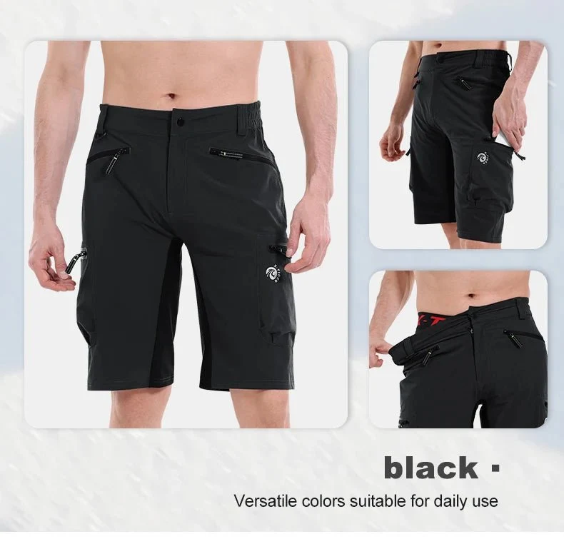 Short de sport multipoches et respirant pour le cyclisme & VTT "X-TIGER - DSK-00401"