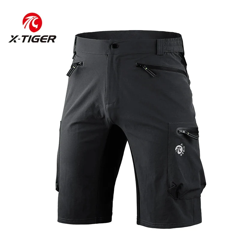 Short de sport multipoches et respirant pour le cyclisme & VTT "X-TIGER - DSK-00401"