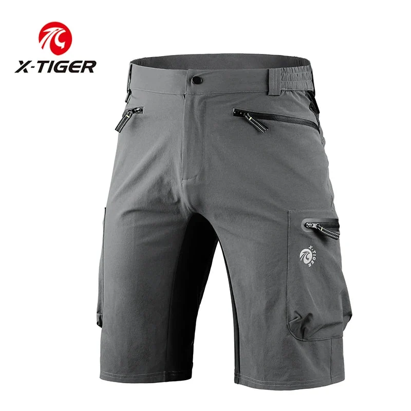Short de sport multipoches et respirant pour le cyclisme & VTT "X-TIGER - DSK-00401"