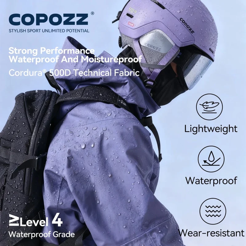 Sac à dos de ski multifonctionnel avec technologie Cordura & Snow Field Armor 15L "COPOZZ - HXB-250001"