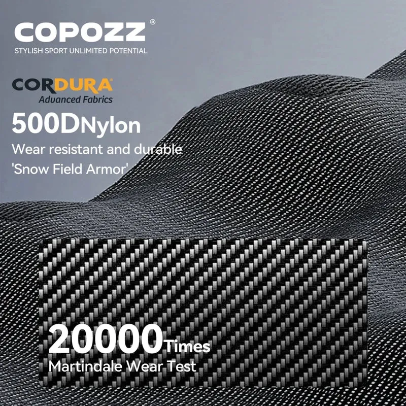 Sac à dos de ski multifonctionnel avec technologie Cordura & Snow Field Armor 15L "COPOZZ - HXB-250001"