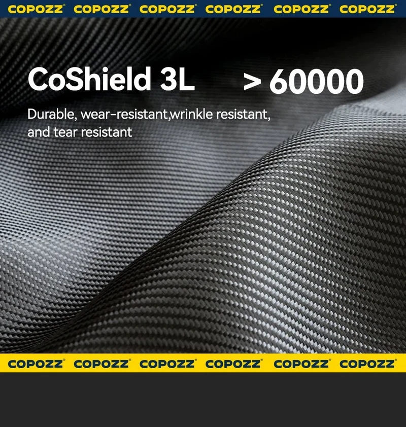 Parka d'hiver / veste de ski imperméables 3 couches avec technologie Teflon EcoElite "COPOZZ - HXF-24304"