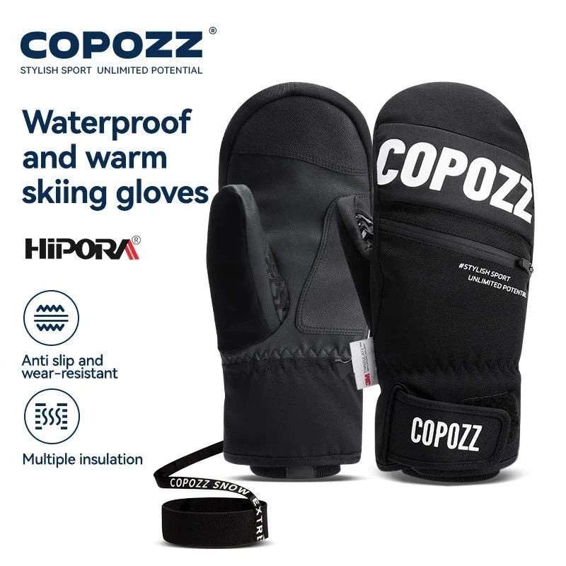 Moufles de ski / snowboard thermique avec 3M Thinsulate et technologie HIPORA "COPOZZ - HXST-23600"