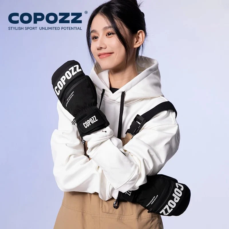 Moufles de ski / snowboard thermique avec 3M Thinsulate et technologie HIPORA "COPOZZ - HXST-23600"