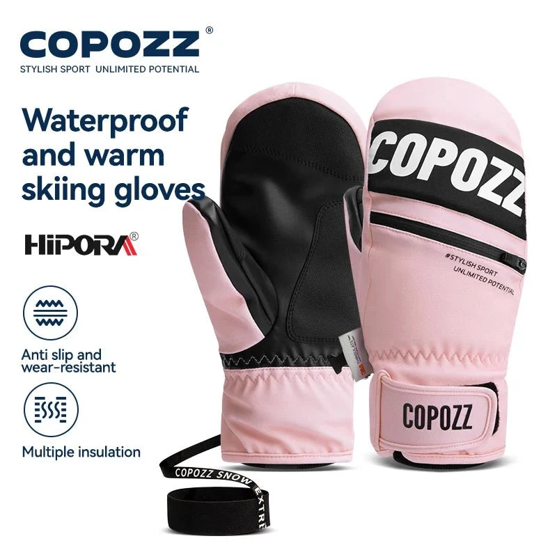 Moufles de ski / snowboard thermique avec 3M Thinsulate et technologie HIPORA "COPOZZ - HXST-23600"