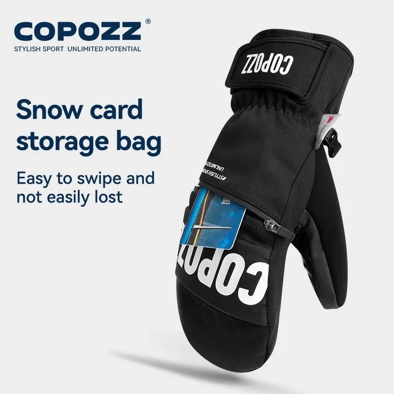 Moufles de ski / snowboard thermique avec 3M Thinsulate et technologie HIPORA "COPOZZ - HXST-23600"