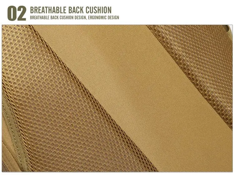 Sac à dos d'expédition tactique avec système Molle 40L "Greencity - JR-075"