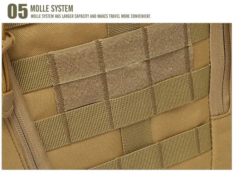 Sac à dos d'expédition tactique avec système Molle 40L "Greencity - JR-075"