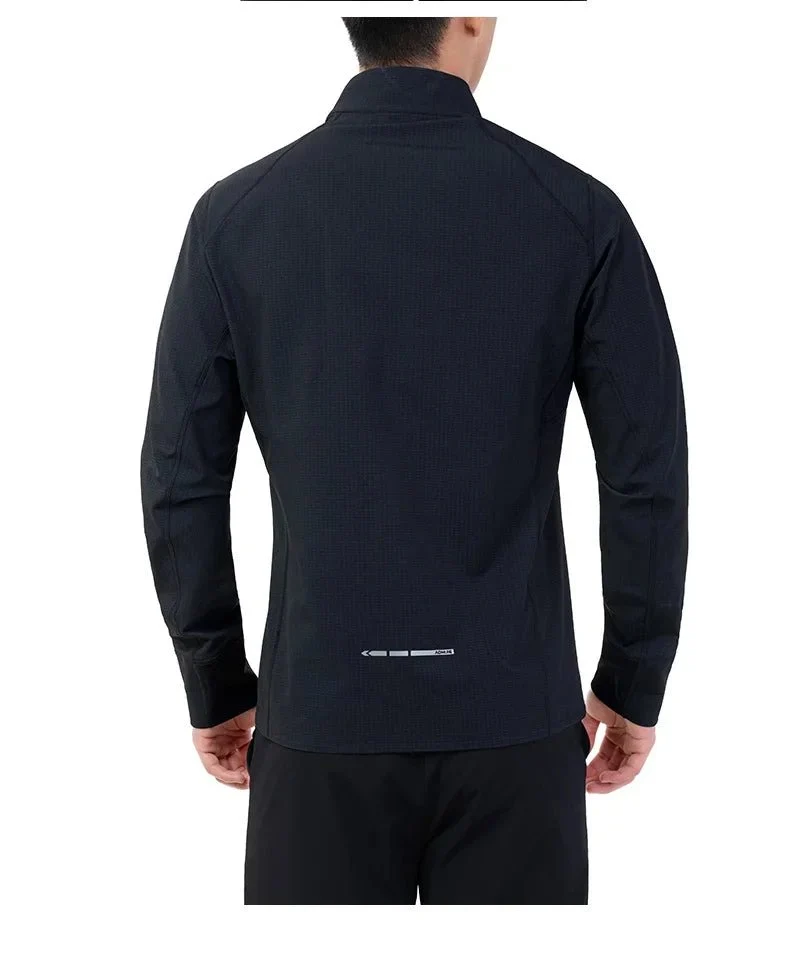 Sweat-shirt / t-shirt technique en micro-polaire à col montant "AONIJIE - FM5206"