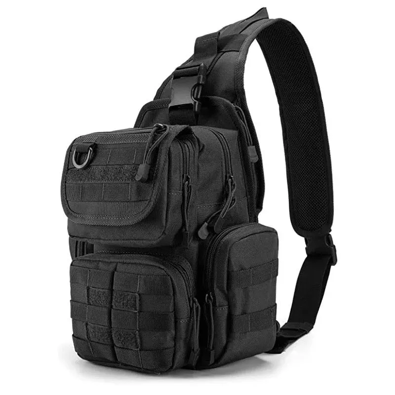 Sacoche bandoulière / poitrine tactique avec system Molle "Scione - XA291A"