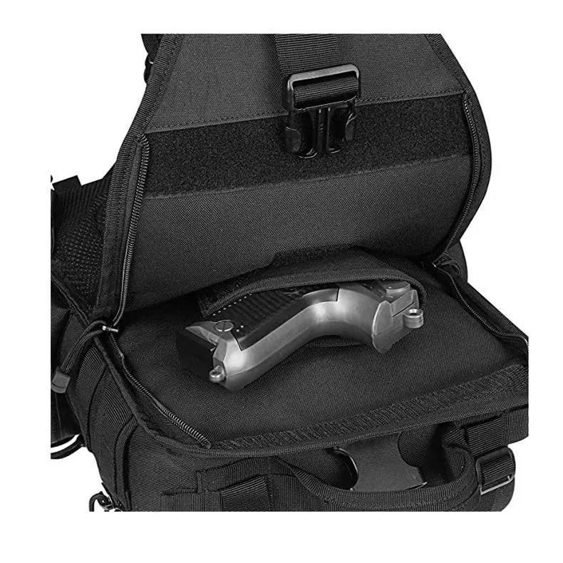 Sacoche bandoulière / poitrine tactique avec system Molle "Scione - XA291A"
