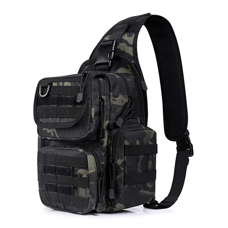 Sacoche bandoulière / poitrine tactique avec system Molle "Scione - XA291A"
