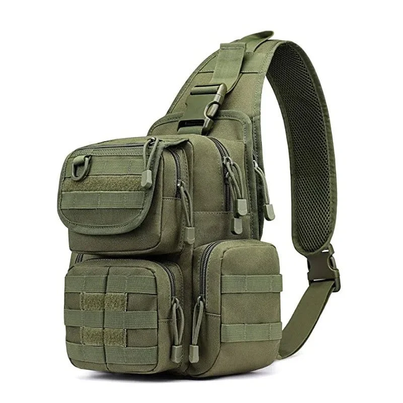 Sacoche bandoulière / poitrine tactique avec system Molle "Scione - XA291A"