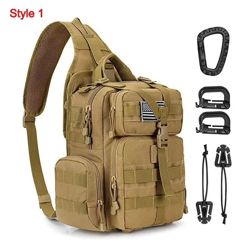 Sacoche bandoulière / poitrine tactique avec system Molle "Scione - XA291A"