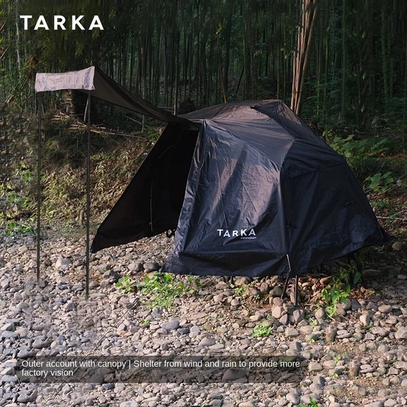 Tente de lit de camping double-parois pour 1 personne "TARKA Outdoor - Aries"