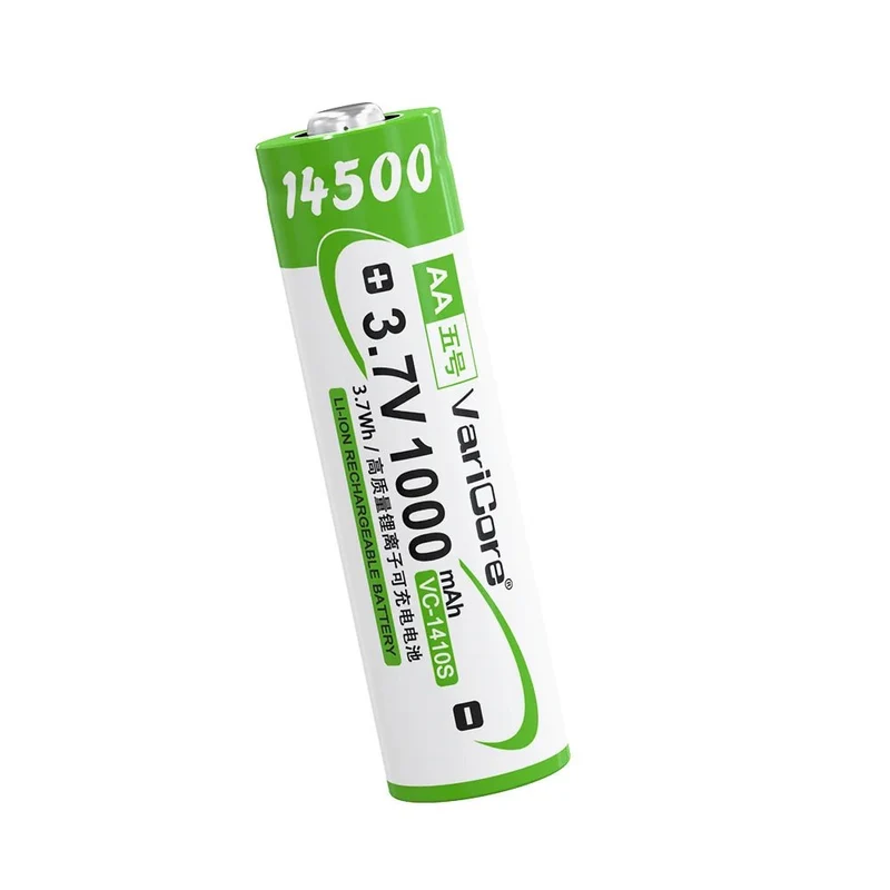 Batterie rechargeable 14500 AA 3,7 V 1000 mAh "VariCore VC-1410S"