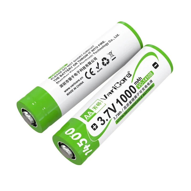 Batterie rechargeable 14500 AA 3,7 V 1000 mAh "VariCore VC-1410S"