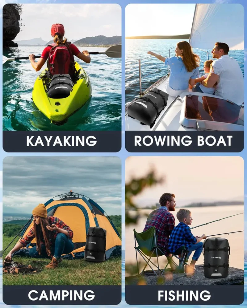 Sac à dos étanche / Idrybag IP68 pour les sports d'eau 35L / 55L "Idrybag - Waterproof bag"